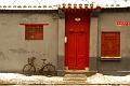 Red Door and Window